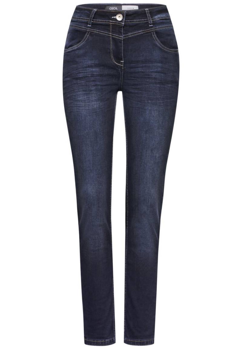 Cecil - Jeans im Slim Fit - Style Toronto blau - Gr. - 30/30 von Cecil