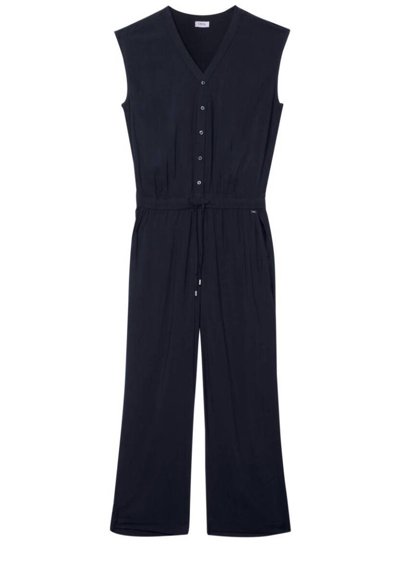 Cecil - Jumpsuit in Unifarbe blau von Cecil