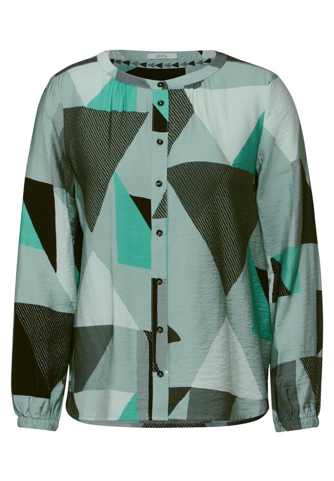 CECIL Klassische Bluse Bluse mit grafischem Muster von CECIL