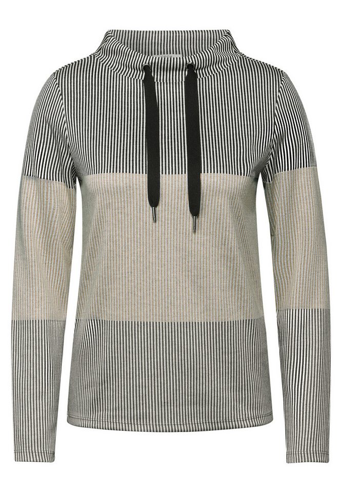 Cecil Kurzarmshirt TOS Colorblock Stripe T-Shirt von Cecil