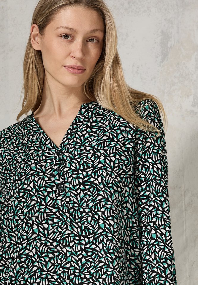 CECIL Langarmbluse mit All-Over Print von CECIL