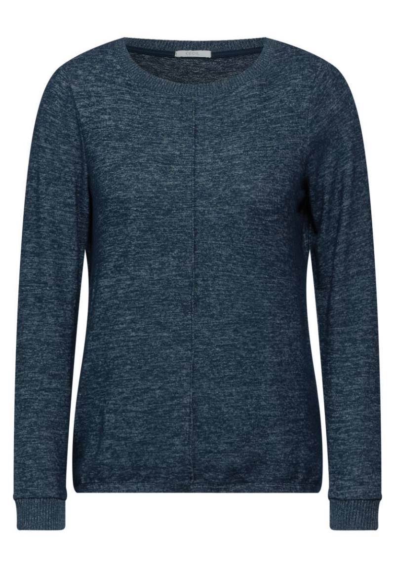 Cecil - Langarmshirt blau - Gr. - XXL von Cecil