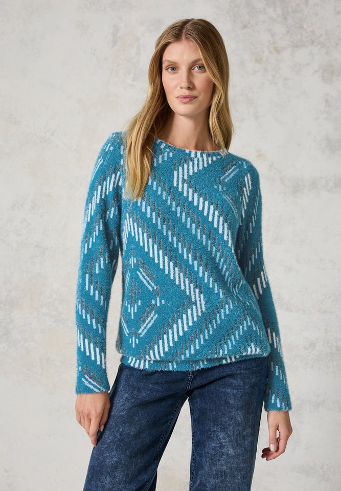 CECIL Langarmshirt mit U-Boot-Ausschnitt von CECIL