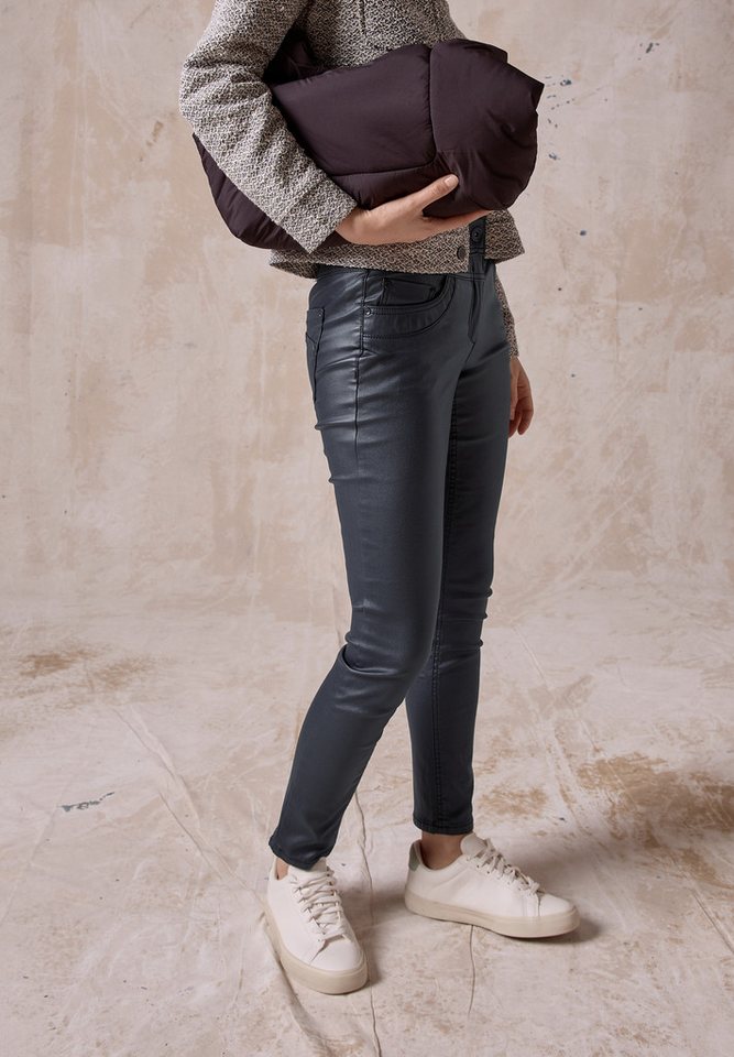 CECIL Lederimitathose SCARLETT im Five-Pocket Style von CECIL