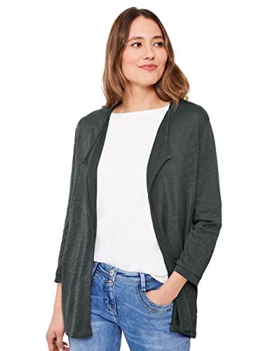 Cecil Damen B319380 Longcardigan, Easy Khaki, S von Cecil