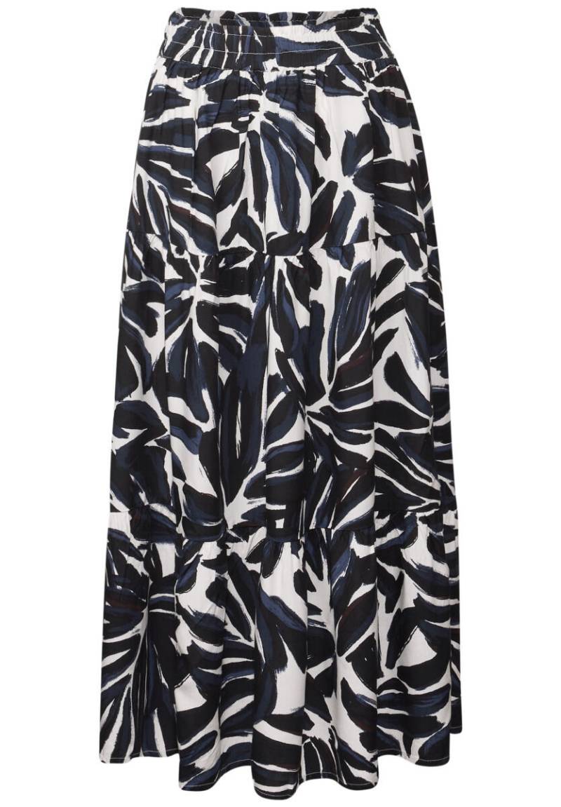 Cecil - Maxi-Rock mit Volants blau - Gr. - L von Cecil