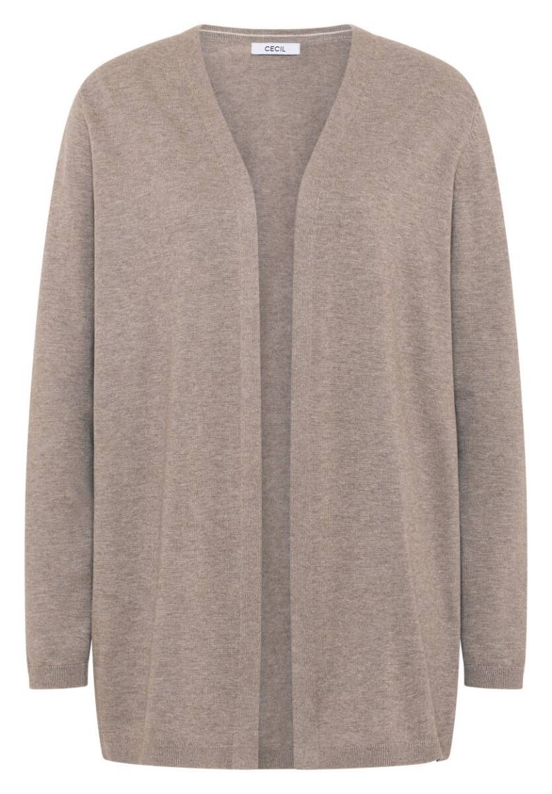Cecil - Offene Strickjacke braun - Gr. - S von Cecil