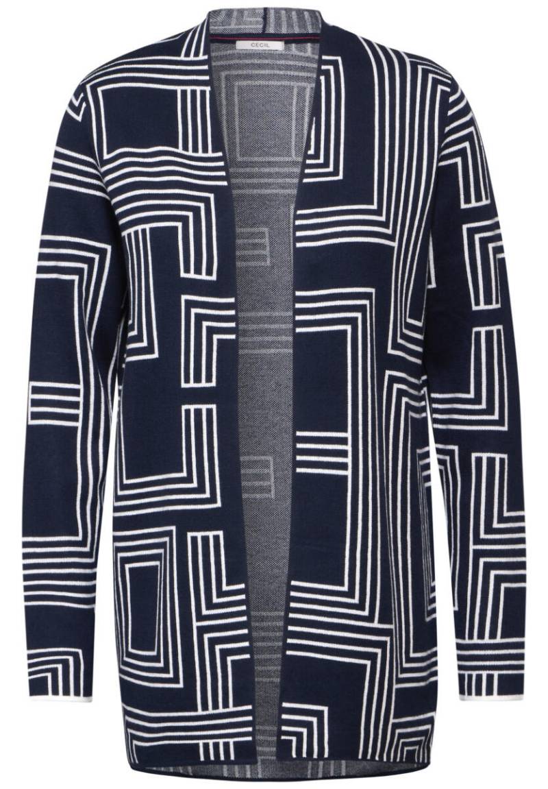 Cecil - Offener Cardigan blau - Gr. - XS von Cecil