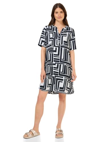 Cecil Damen B144438 Kleid, Universal Blue, XXL von Cecil