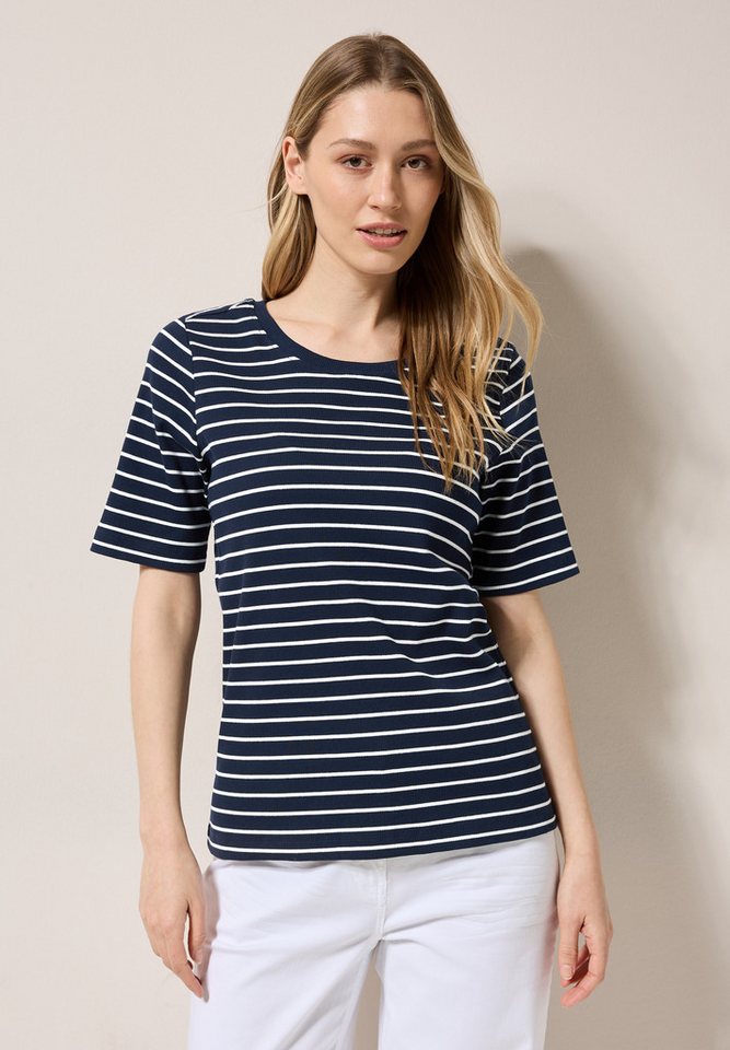 CECIL Rundhalsshirt mit Rundhalsausschnitt von CECIL