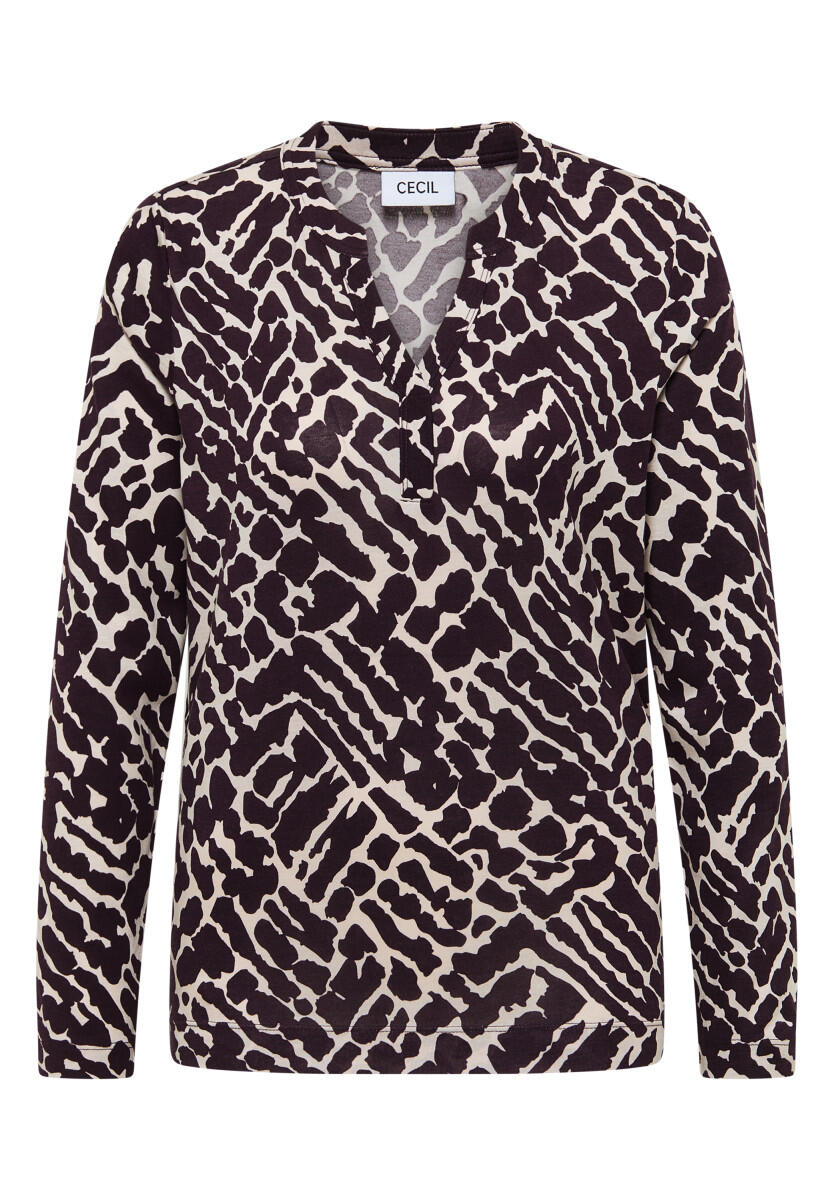 Cecil - Shirt im Tunika-Look rot - Gr. - XL von Cecil