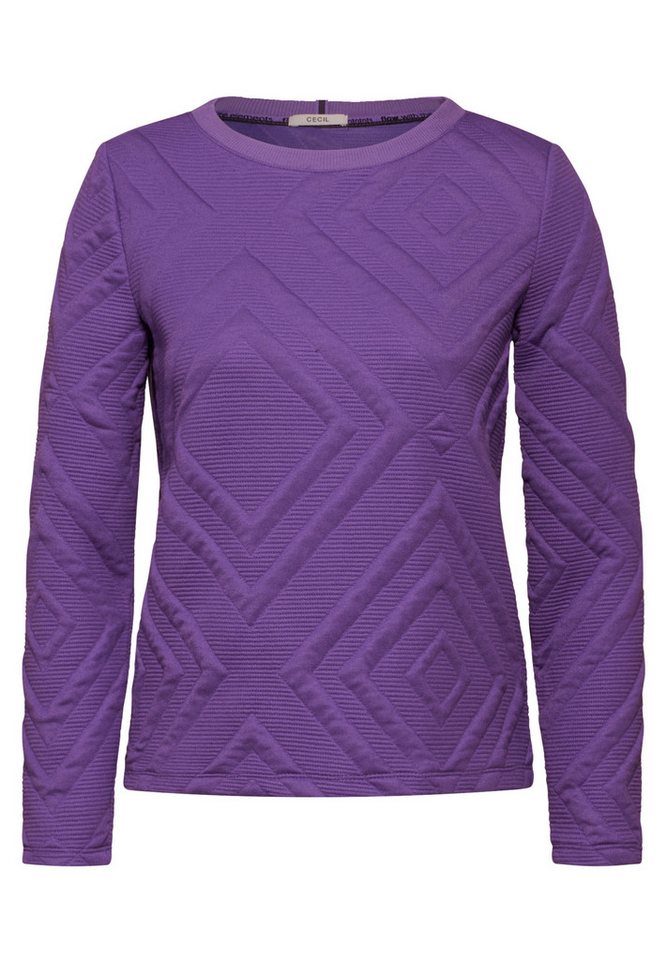 CECIL Shirtbluse Shirt mit 3D Strukturmuster von CECIL