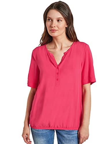 CECIL Damen B343930 Shirtbluse, Strawberry Red, M EU von Cecil