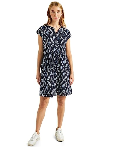 Cecil Damen B143681 Kleid, Night Sky Blue, XXL von Cecil