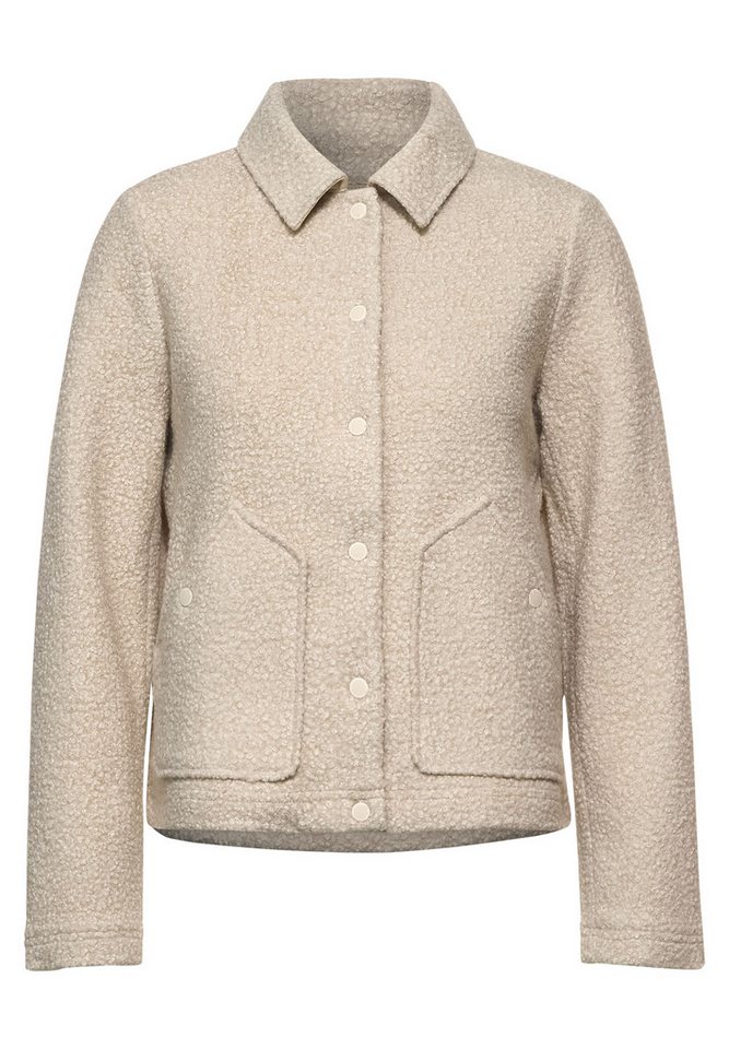 CECIL Sweatjacke Jacke in Curly Wolloptik von CECIL