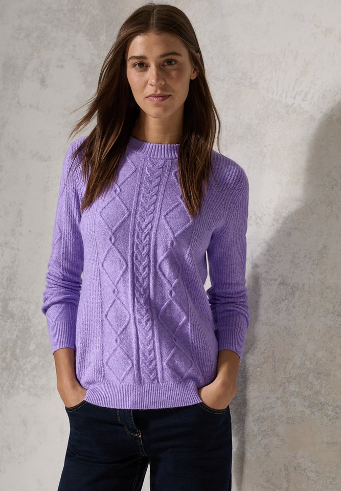 CECIL Strickpullover aus softem Materialmix von CECIL