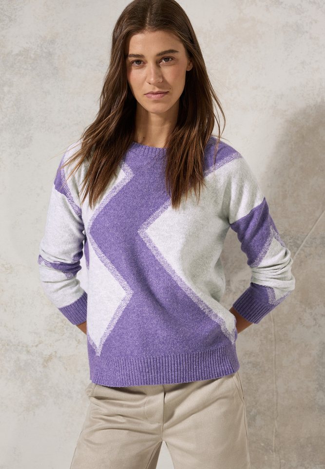 CECIL Strickpullover mit Rundhalsausschnitt CECIL Strickpullover mit Rundhalsausschnitt von CECIL