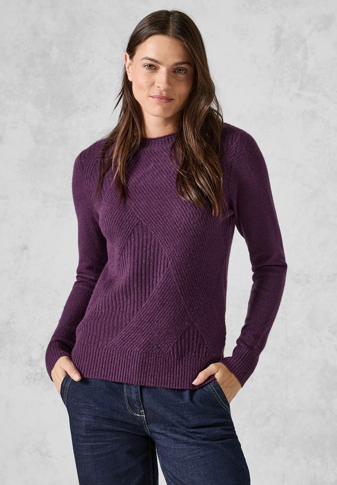 CECIL Strickpullover mit Rundhalsausschnitt von CECIL
