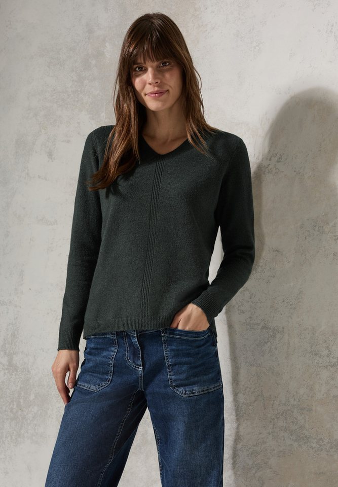 CECIL Strickpullover mit Strick-Detail von CECIL