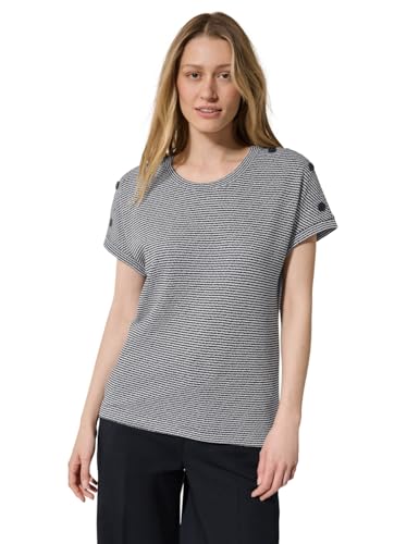 Cecil Damen B323122 T-Shirt, Universal Blue, XXL von Cecil