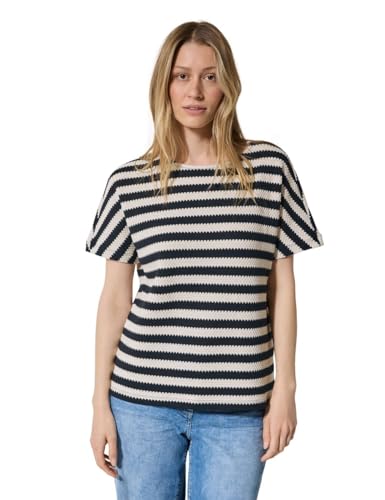 Cecil Damen B323109 T-Shirt, Light Alabaster White, S von Cecil