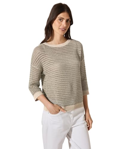 Cecil Damen B303255 Pullover, Pearl Beige, M von Cecil