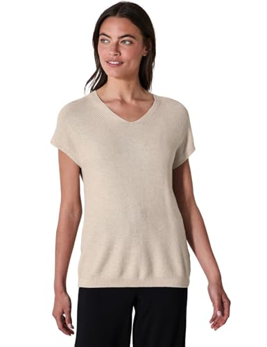 Cecil Damen B303238 Pullover, Pearl Beige Mel., XL EU von Cecil