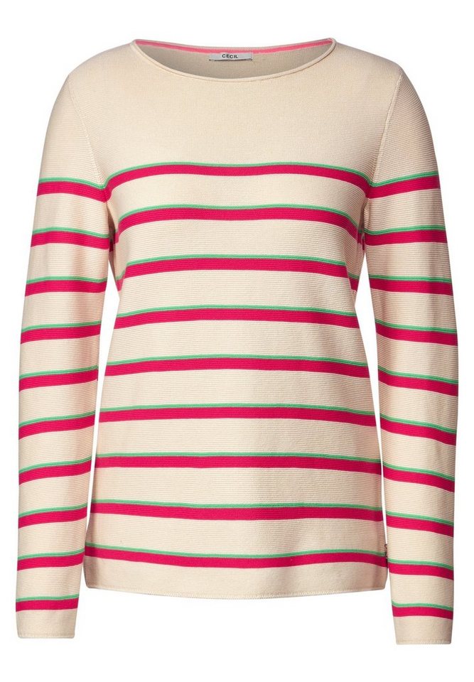 CECIL Sweatshirt Pullover mit Streifenmuster von CECIL