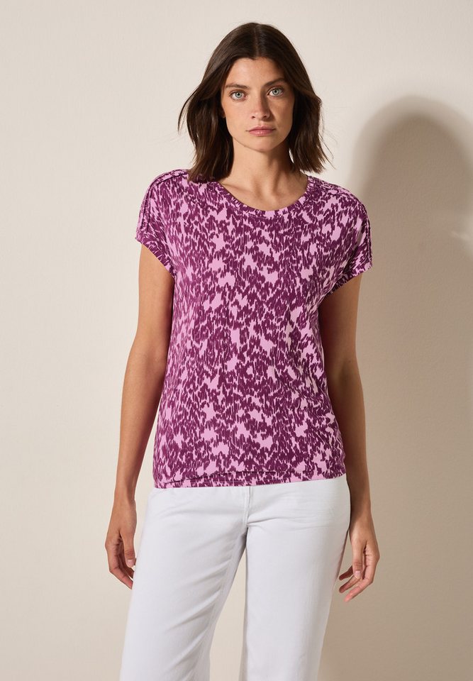 CECIL T-Shirt mit All-Over Print von CECIL