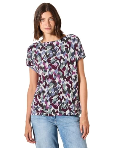 Cecil Damen B323364 T-Shirt, Vanilla White, XL von Cecil