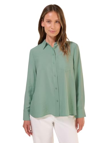 Cecil Damen B345661 Bluse, Matcha Green, L von Cecil