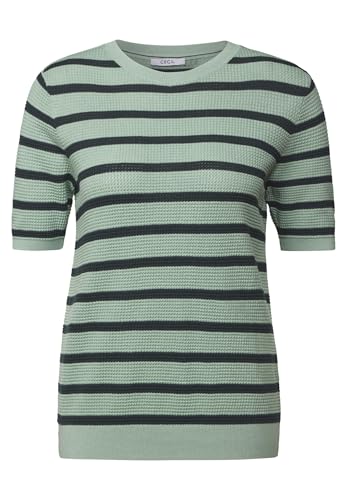 Cecil Damen B303240 Pullover, Matcha Green, XL von Cecil