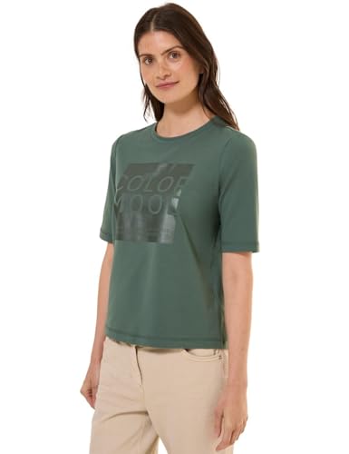 Cecil Damen B323374 T-Shirt, Dark Balmy Khaki, L Cecil Damen B323374 T-Shirt, Dark Balmy Khaki, L von Cecil