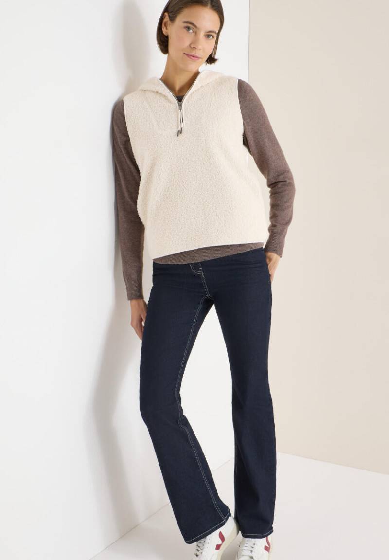 Cecil - Teddy Troyer Weste beige - Gr. - L von Cecil