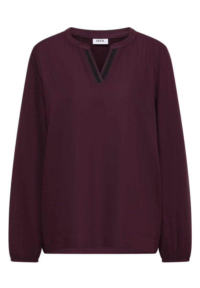 Cecil - Tunika in Unifarbe rot - Gr. - XS von Cecil