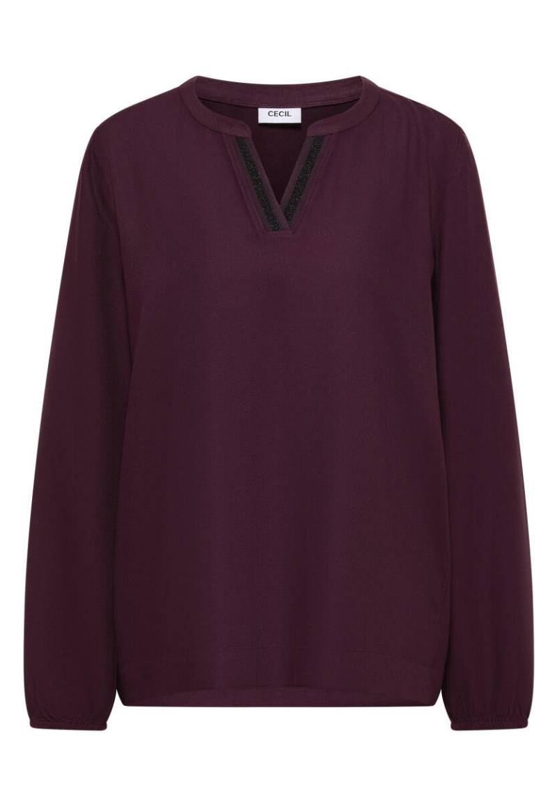 Cecil - Tunika in Unifarbe rot - Gr. - XS von Cecil