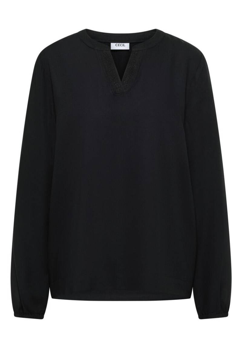 Cecil - Tunika in Unifarbe schwarz - Gr. - XL von Cecil