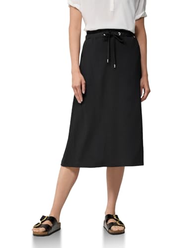 Damen Crepe Rock in A-Linie von Cecil