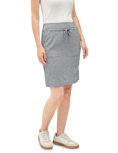 CECIL Damen B361756 Gestreifter Seersucker Rock, Urban Navy Blue, XS CECIL Damen B361756 Gestreifter Seersucker Rock, Urban Navy Blue, XS von Cecil