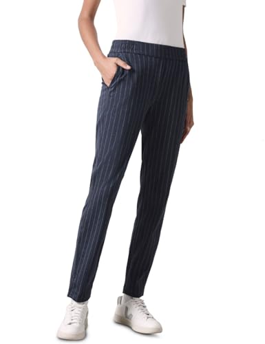 Cecil Damen B378181 Hose im Casual Fit, deep Petrol, S von Cecil