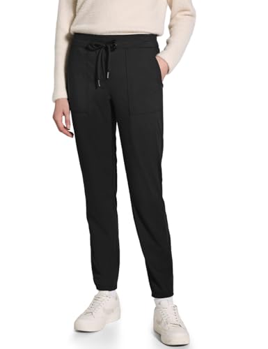 CECIL Damen B378555 Hose Im Casual Fit, Schwarz,L / 28L von Cecil