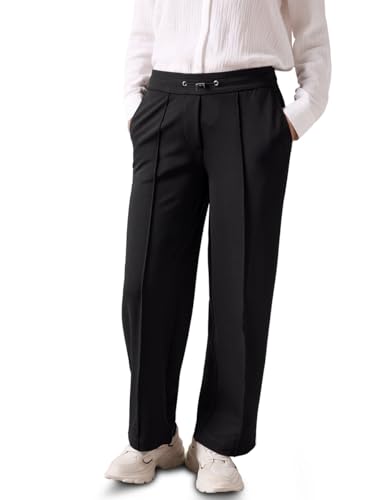 CECIL Damen B378177 Hose Im Loose Fit, Schwarz,XL / 28L von Cecil