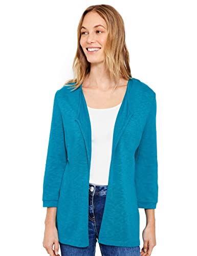 Cecil Shirtjacke Damen B319380 Caribbean Blue M von Cecil