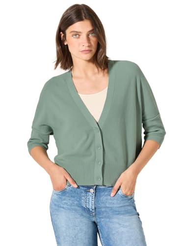 Cecil Short Buttoned Summer Cardigan Matcha Green L Cecil Short Buttoned Summer Cardigan Matcha Green L von Cecil