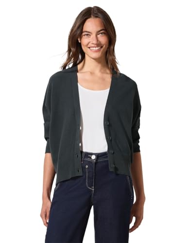 Cecil Short Buttoned Summer Cardigan Slate Khaki XL Cecil Short Buttoned Summer Cardigan Slate Khaki XL von Cecil