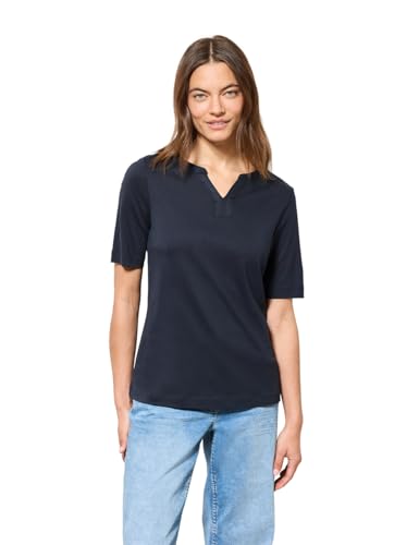 Cecil Damen B323130 T-Shirt, Universal Blue, S von Cecil