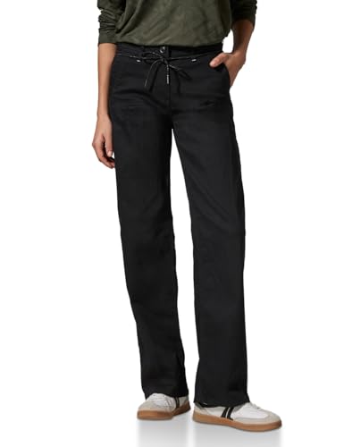 CECIL Damen Style Neele Black Rhinestone Belt, Schwarz,31W / 30L von Cecil