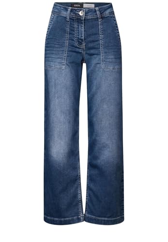 Cecil Damen B379058 Jeans, Light Blue Wash, 29W/28L von Cecil