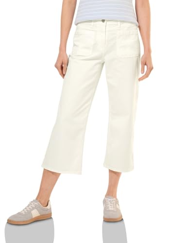 Cecil Damen B379053 Jeans, Vanilla White, 30W/24L von Cecil