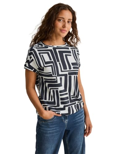 Cecil Damen B323099 T-Shirt, Universal Blue, M EU Cecil Damen B323099 T-Shirt, Universal Blue, M EU von Cecil